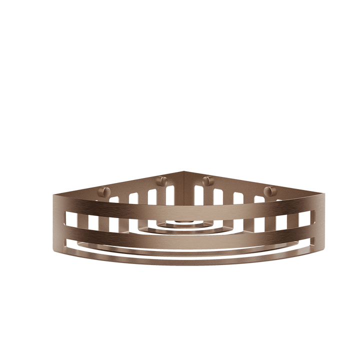 Rilievo Corner Shelf - 59561 Bathroom Accessories GESSI Copper Brushed PVD