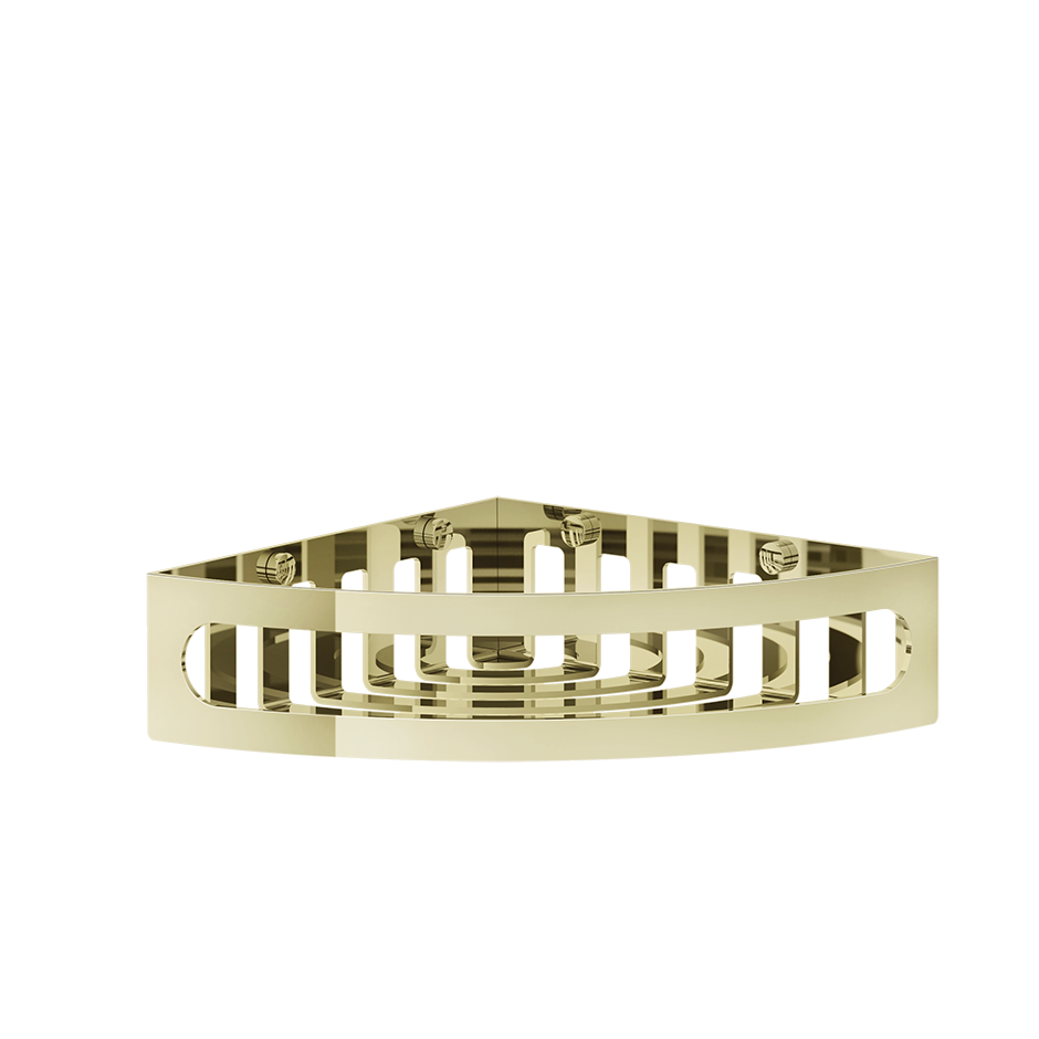 Rilievo Corner Shelf - 59561 Bathroom Accessories GESSI Brass PVD
