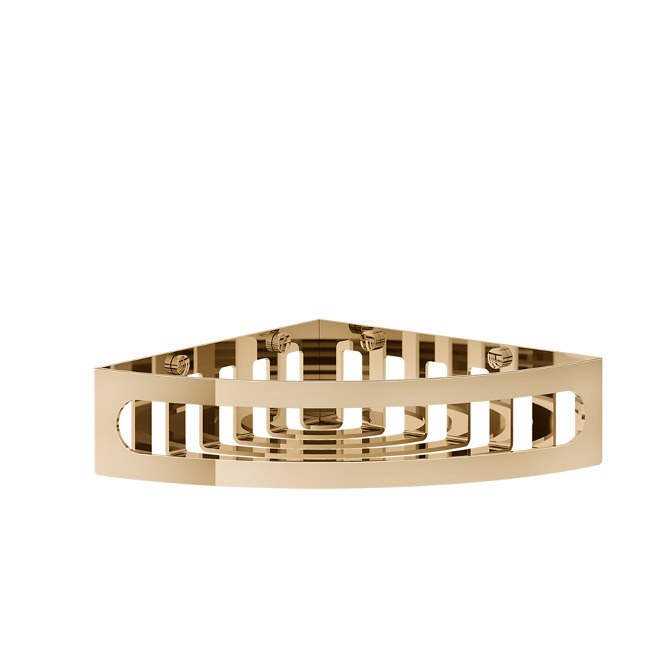 Rilievo Corner Shelf - 59561 Bathroom Accessories GESSI Warm Bronze PVD
