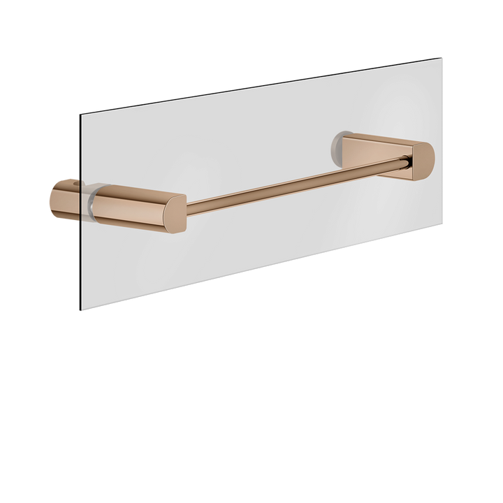 Rilievo Towel Rail For Glass Fixing - 59562 Bathroom Accessories GESSI Copper PVD