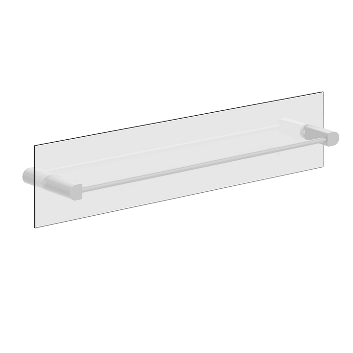 Rilievo Towel Rail For Glass Fixing - 59566 Bathroom Accessories GESSI Matte White