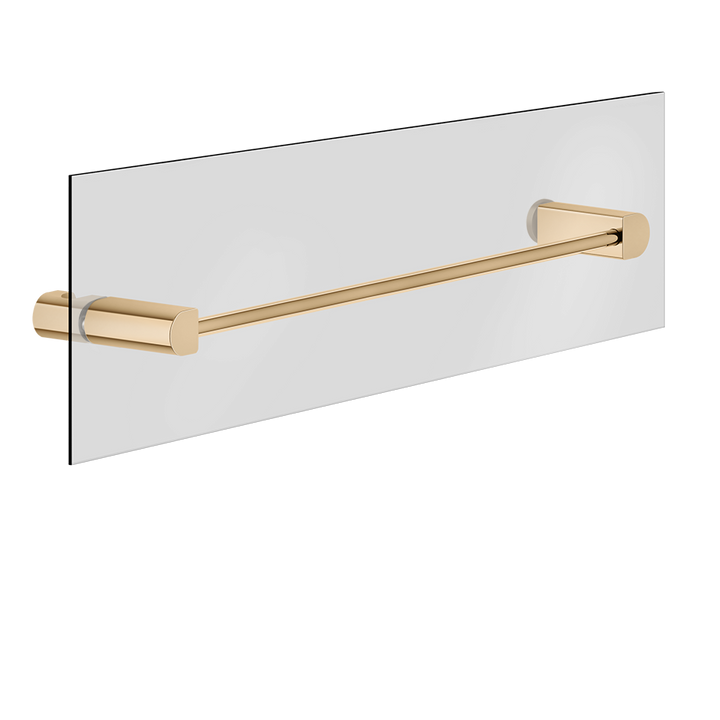 Rilievo Towel Rail For Glass Fixing - 59566 Bathroom Accessories GESSI Warm Bronze PVD