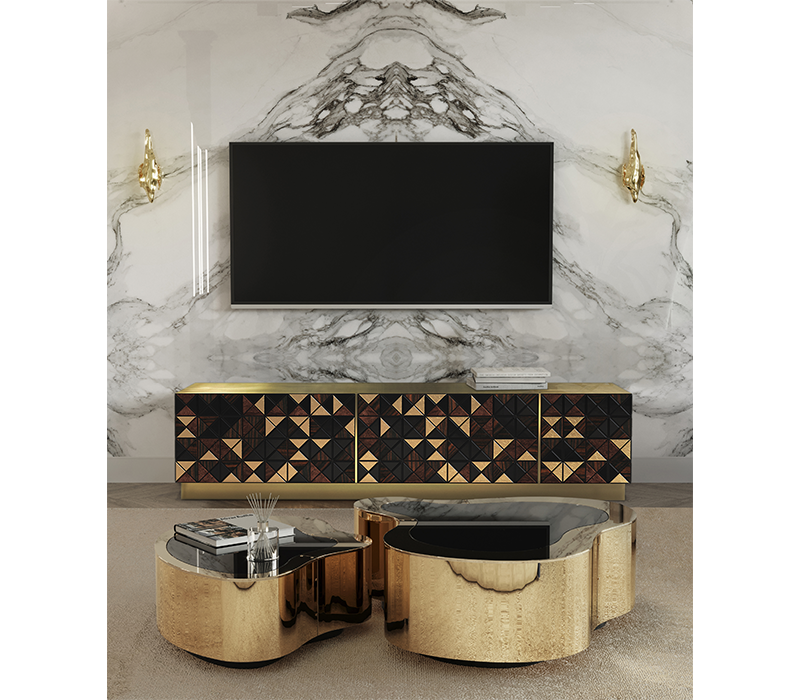 pixel walnut tv cabinet Cabinets Boca Do Lobo