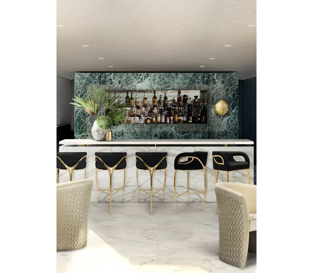 Chandra Bar Stool  KOKET   