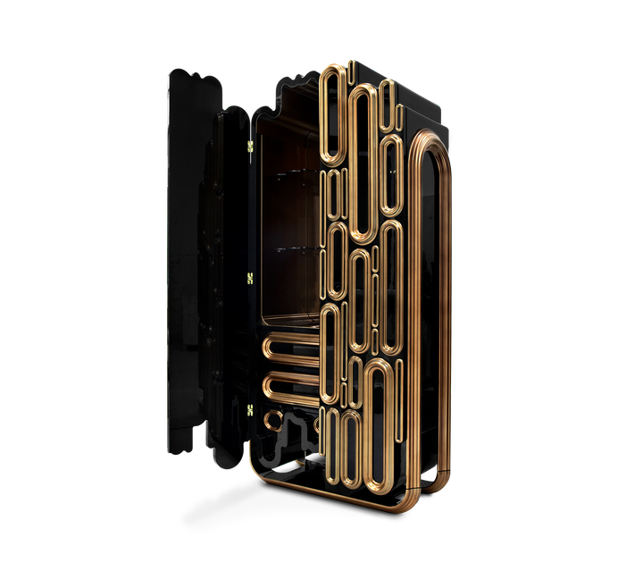 oblong gold cabinet Cabinets Boca Do Lobo