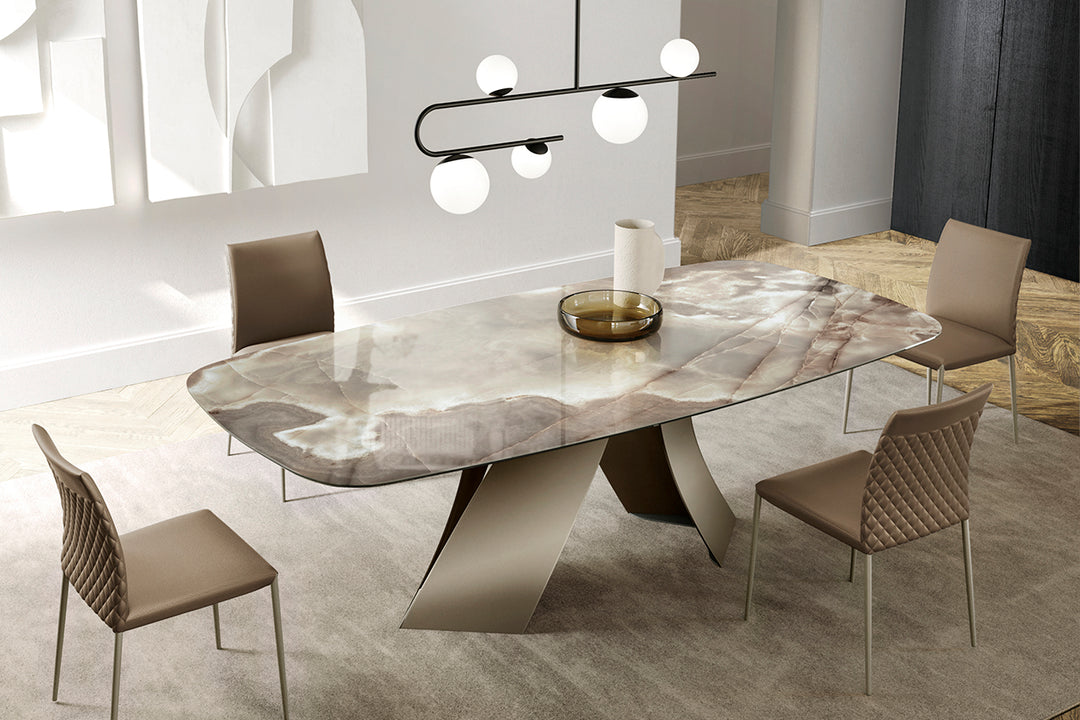 BEA DIAMOND METAL DINING CHAIR Kitchen & Dining Room Chairs Eforma   