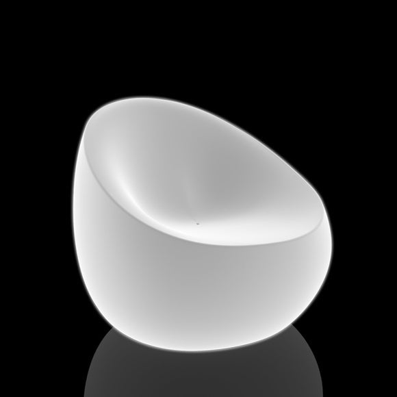Stone Illuminated Lounge Chair Outdoor Vondom   