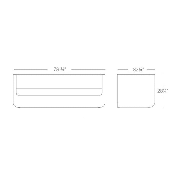 Ulm Sofa (Showroom Piece) Outdoor Vondom