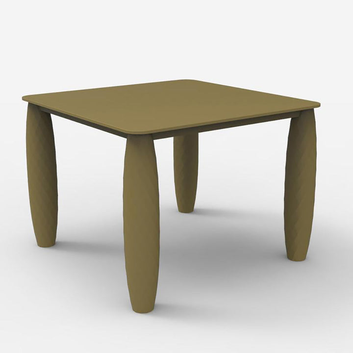 Vases Dining Table Outdoor Vondom Rectangular ( 210x100x73 cm) Basic Khaki