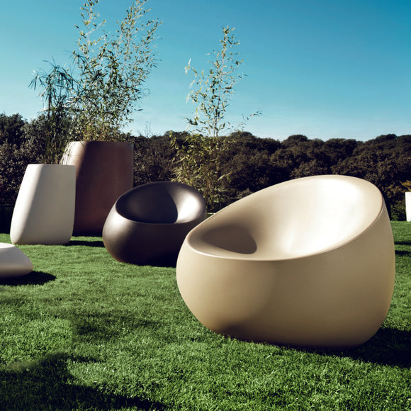 Stone Lounge Chair Outdoor Vondom   
