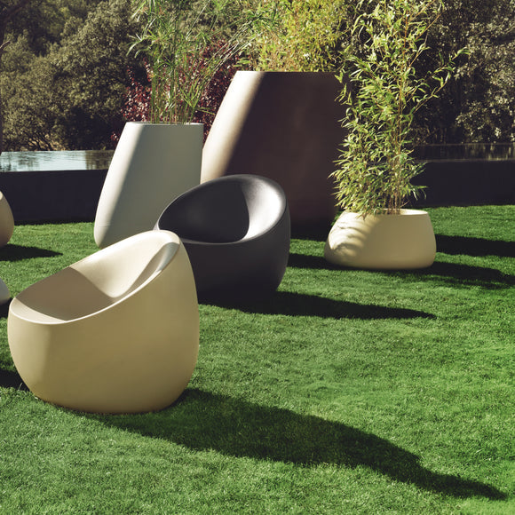 Stone Lounge Chair Outdoor Vondom   