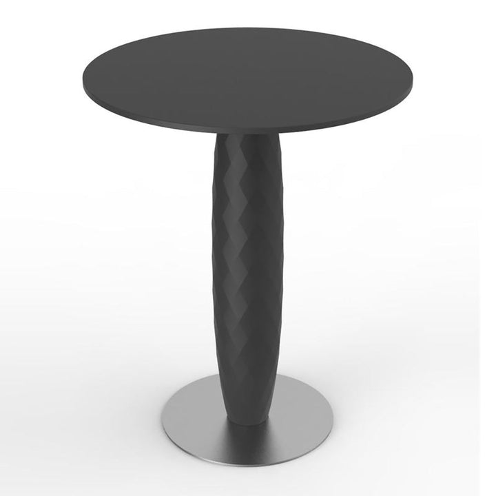 Vases Round Table Outdoor Vondom Small ( Ø59x74 cm) Basic Black
