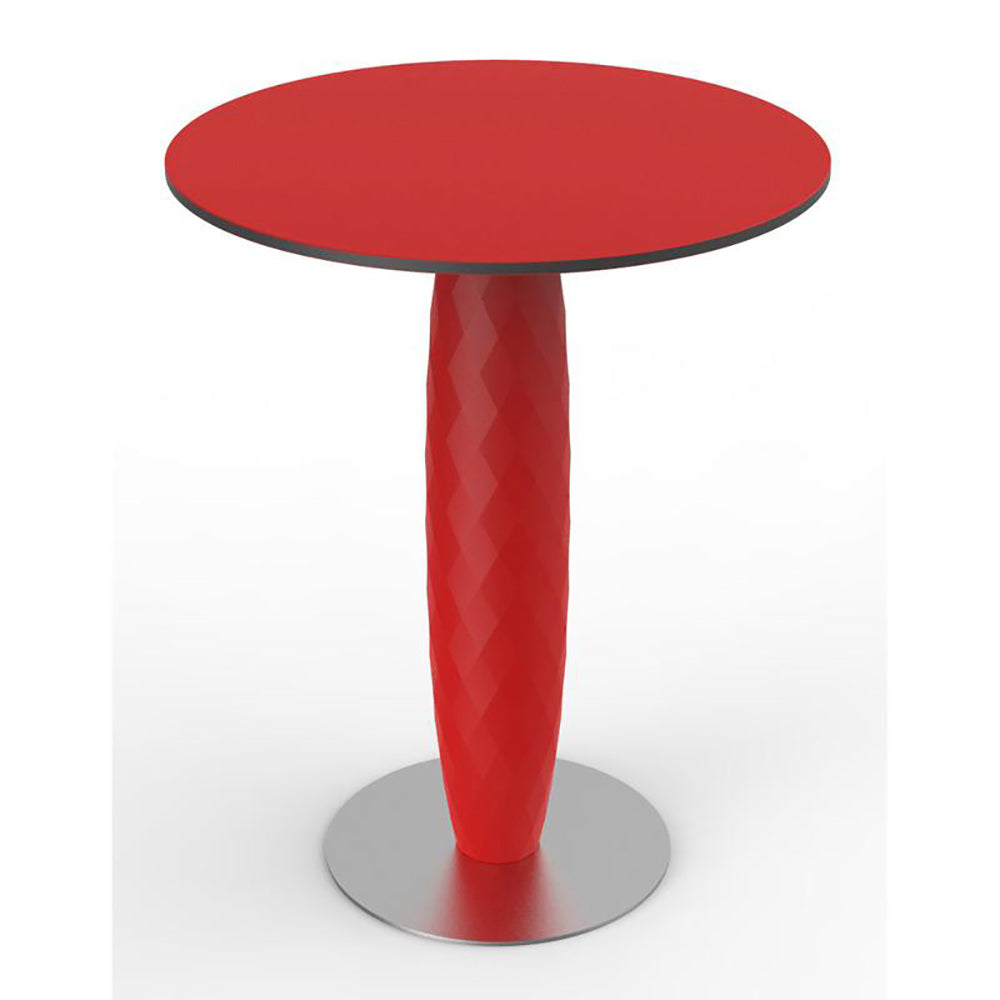 Vases Round Table Outdoor Vondom Small ( Ø59x74 cm) Basic Red