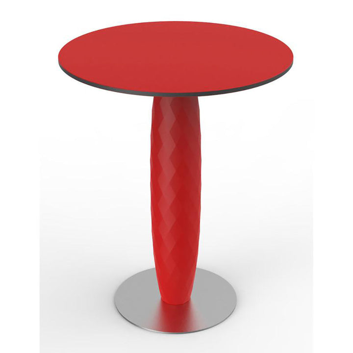 Vases Round Table Outdoor Vondom Small ( Ø59x74 cm) Basic Red