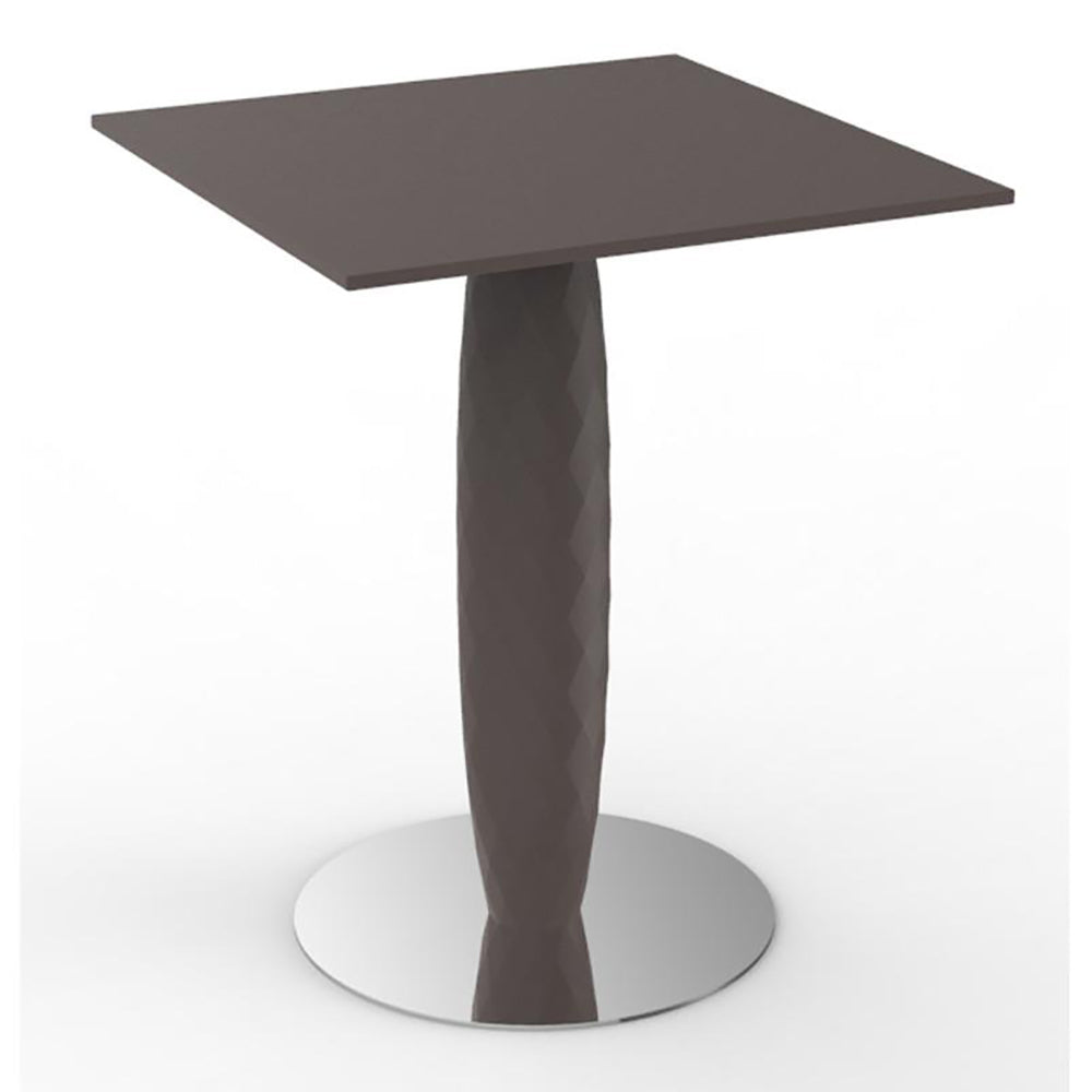 Vases Square Table Outdoor Vondom Small (59x59x74 cm) Basic Bronze
