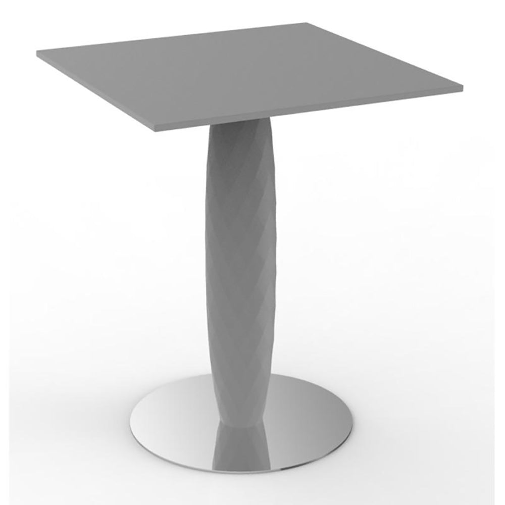 Vases Square Table Outdoor Vondom Small (59x59x74 cm) Basic Steel