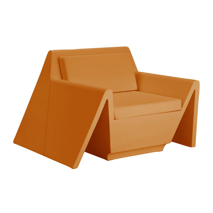 Rest Lounge Chair Outdoor Vondom Basic Orange  