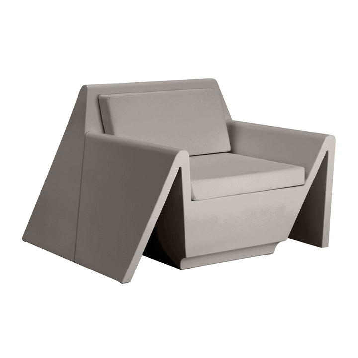 Rest Lounge Chair Outdoor Vondom Basic Taupe  
