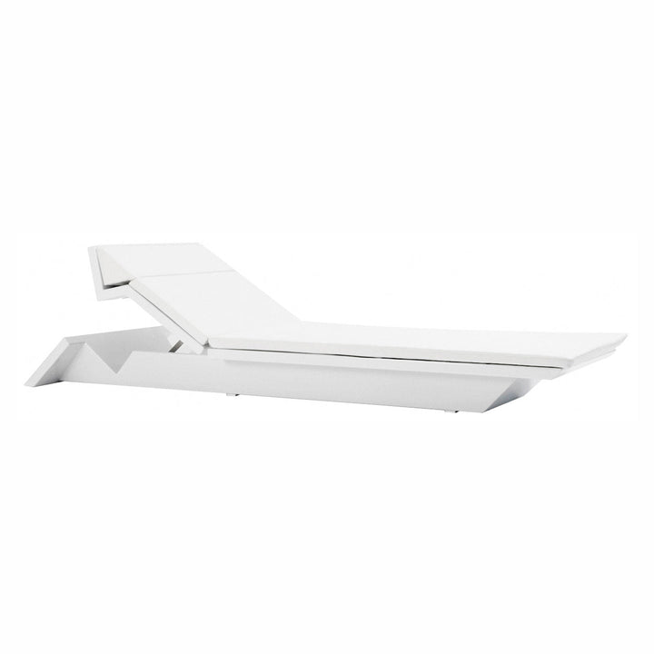 Rest Sun Chaise Outdoor Vondom Basic White