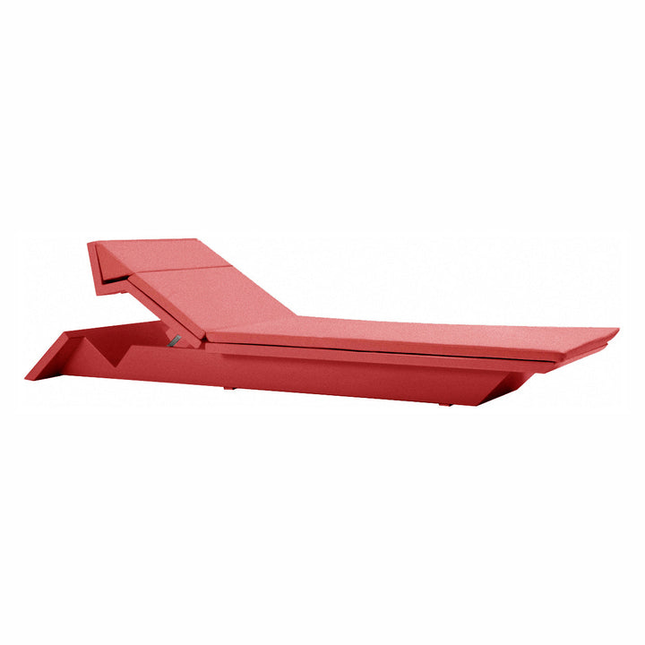 Rest Sun Chaise Outdoor Vondom Basic Red