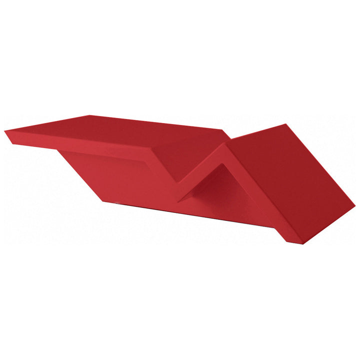 Rest Sun Chaise Table Outdoor Vondom Basic Red