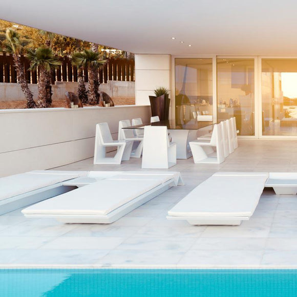 Rest Sun Chaise Table Outdoor Vondom