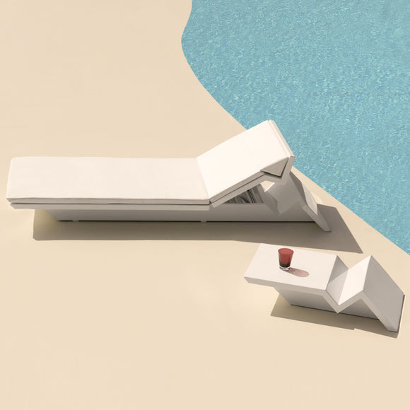 Rest Sun Chaise Table Outdoor Vondom