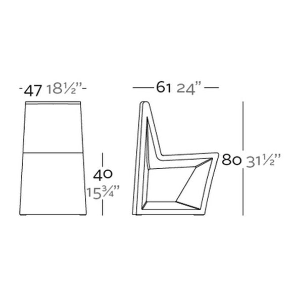 Rest Chair Outdoor Vondom