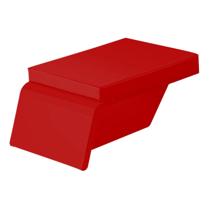 Rest Chaiselounge Outdoor Vondom Basic Red Nautic White 1100