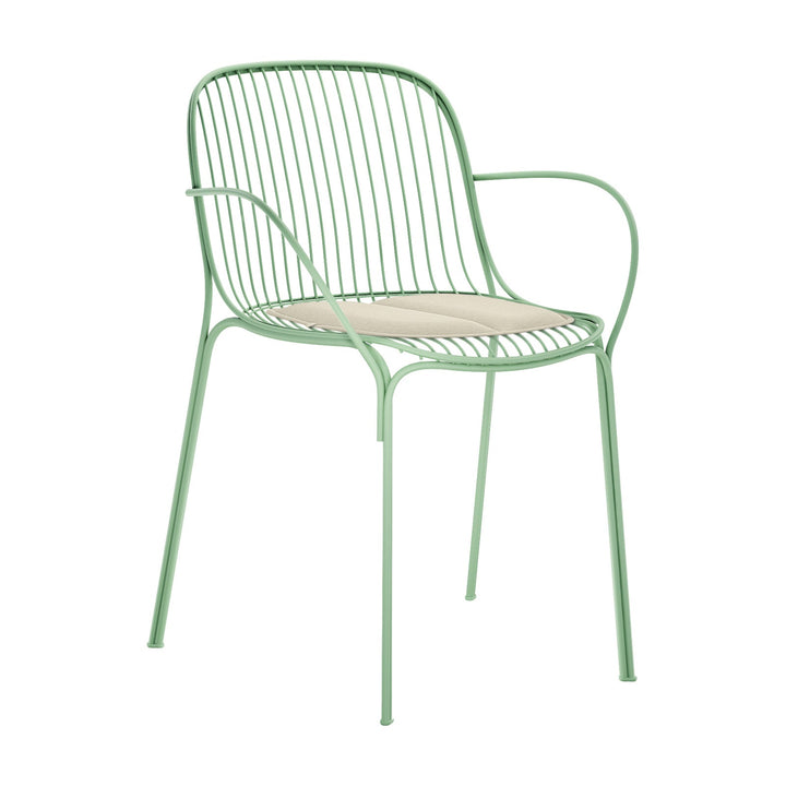 Hiray Dining Armchair Chairs Kartell Sage Ecru