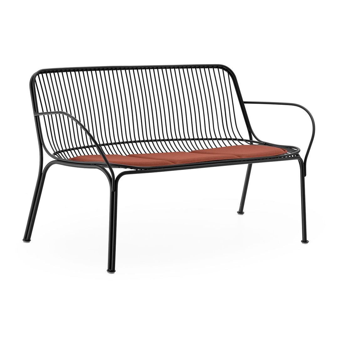 Hiray Sofa Outdoor Sofas Kartell Black Brick Red