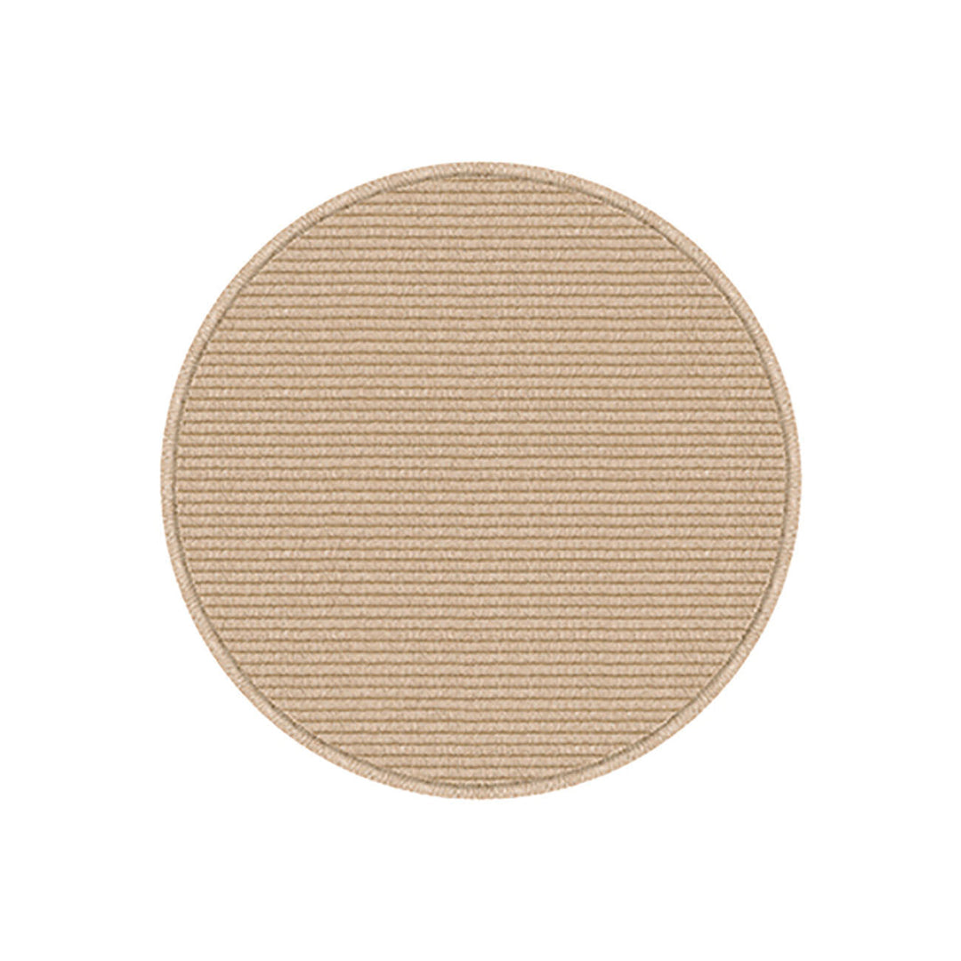 Eras Round Outdoor Rug Outdoor Vondom Natural Small: 6 Ft 7 In