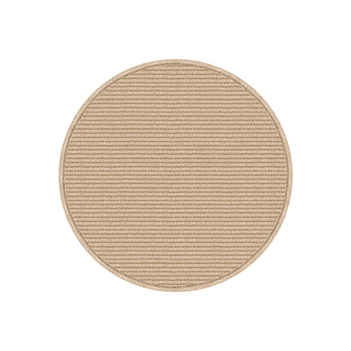 Eras Round Outdoor Rug Outdoor Vondom Natural Small: 6 Ft 7 In