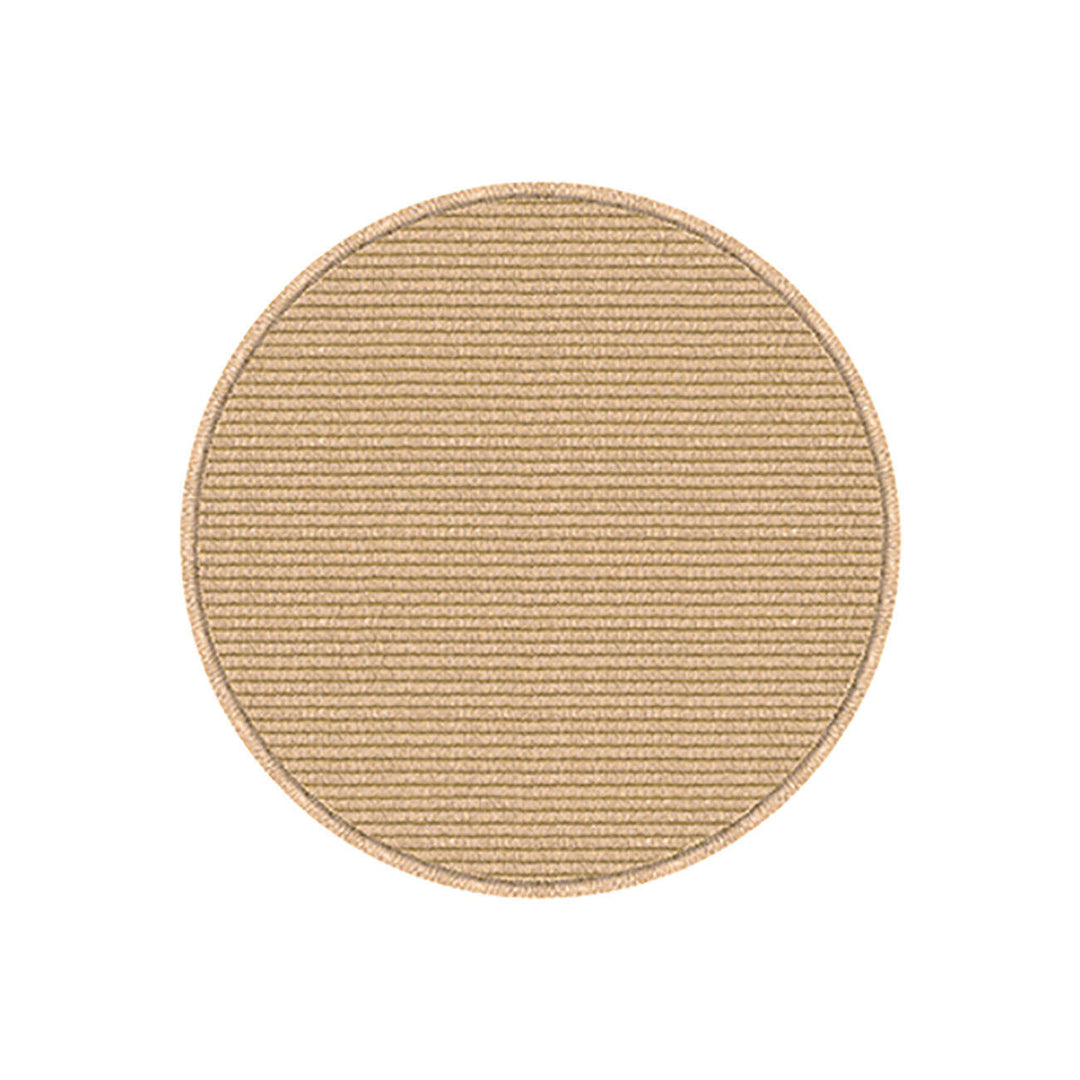 Eras Round Outdoor Rug Outdoor Vondom Beige Small: 6 Ft 7 In