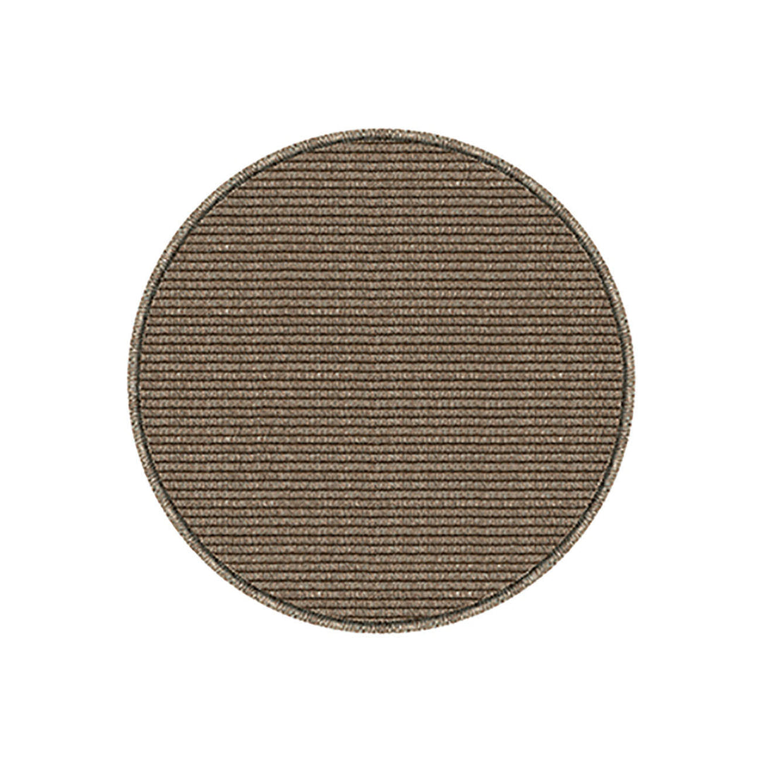 Eras Round Outdoor Rug Outdoor Vondom Brown Small: 6 Ft 7 In