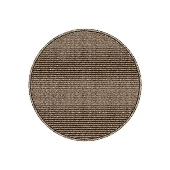 Eras Round Outdoor Rug Outdoor Vondom Brown Small: 6 Ft 7 In