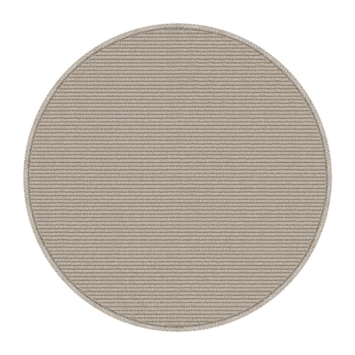 Eras Round Outdoor Rug Outdoor Vondom Light Grey Large: 9 Ft 10 In