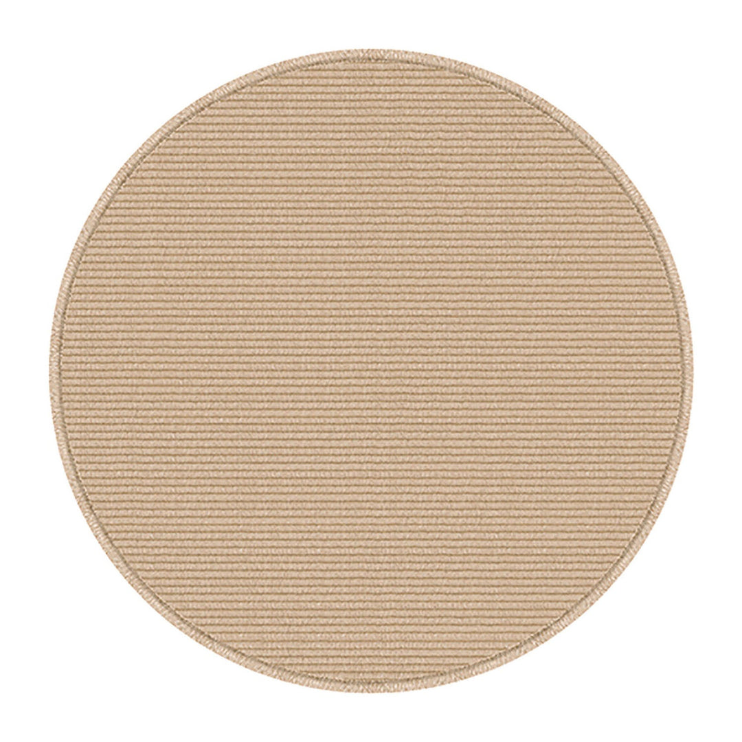 Eras Round Outdoor Rug Outdoor Vondom Natural Large: 9 Ft 10 In