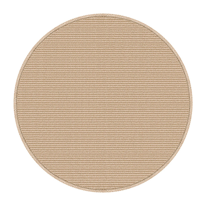 Eras Round Outdoor Rug Outdoor Vondom Natural Large: 9 Ft 10 In