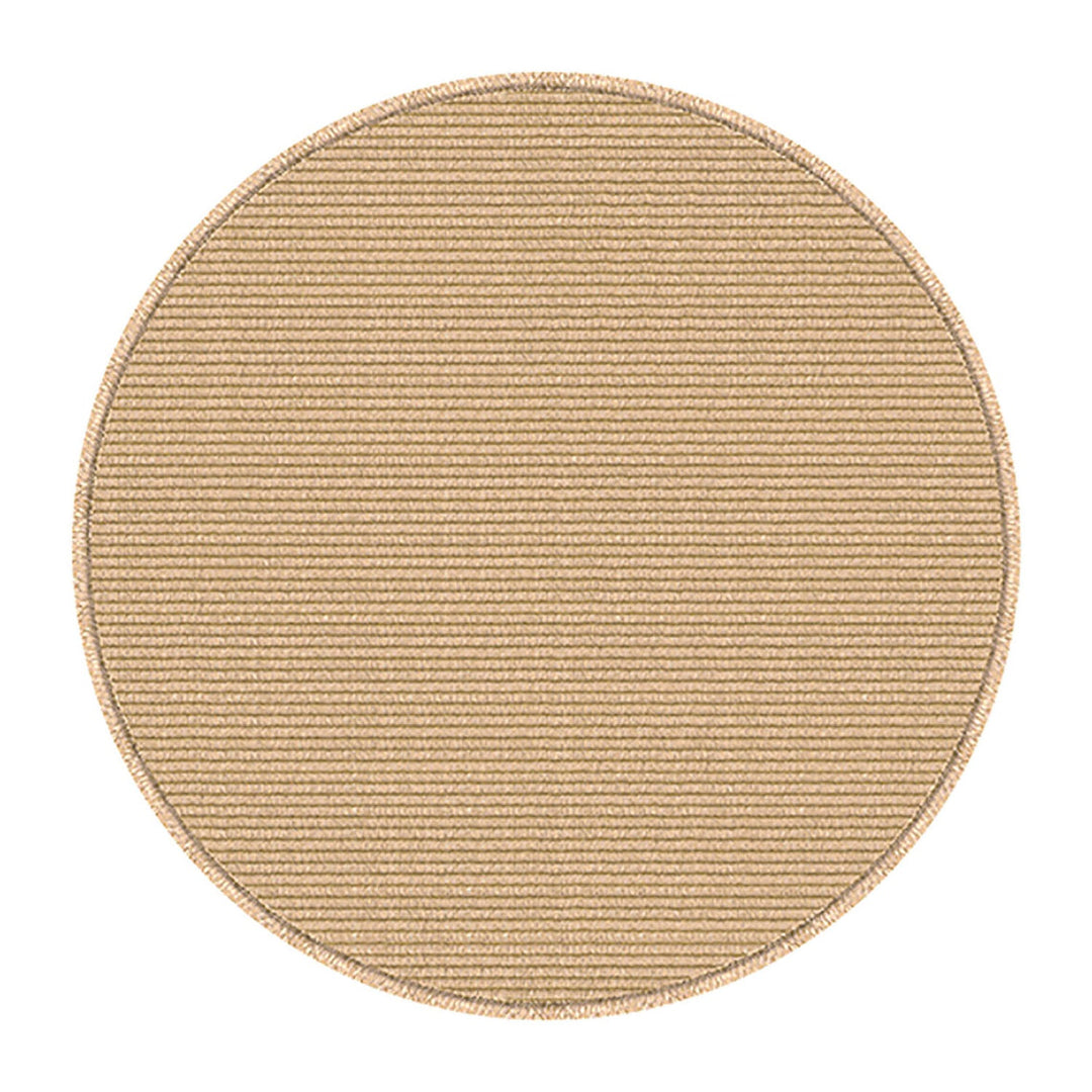 Eras Round Outdoor Rug Outdoor Vondom Beige Large: 9 Ft 10 In