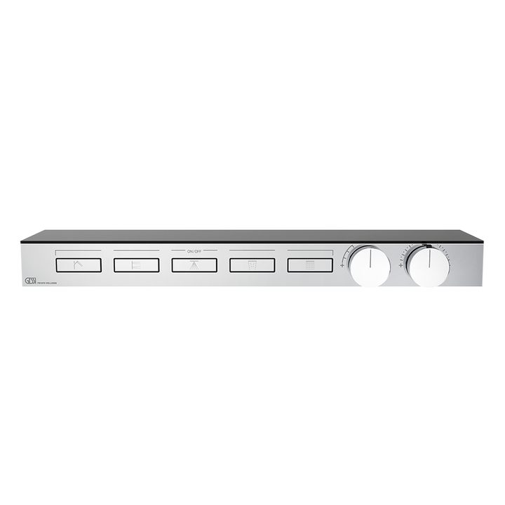 Hi-Fi Thermostatic Shelf Mixer - 63028 Showers GESSI Chrome
