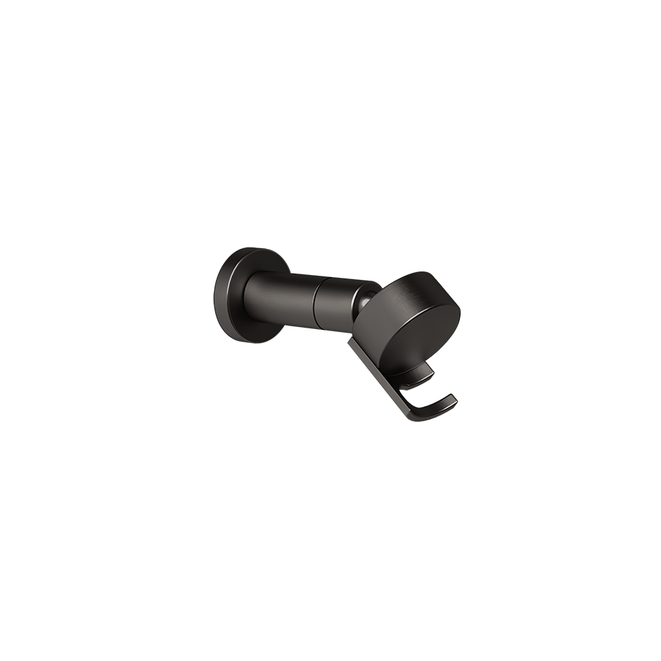 Hi-Fi Adjustable Handshower Hook Showers GESSI Black Metal Brushed PVD