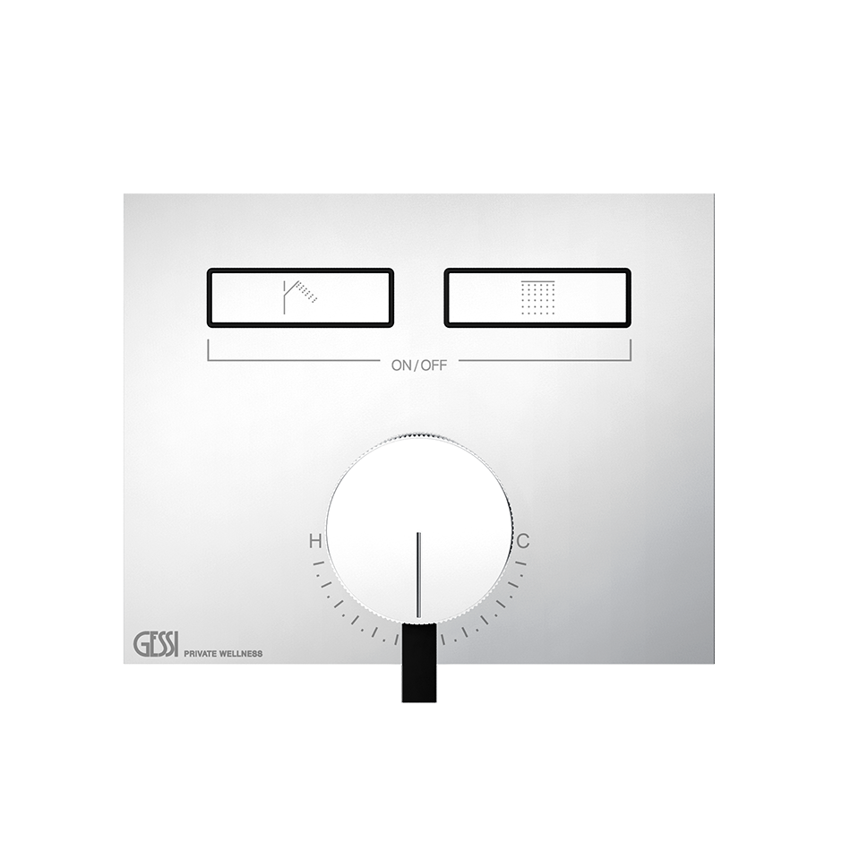 Hi-Fi Thermostatic Mixer - 63079 Showers GESSI Chrome