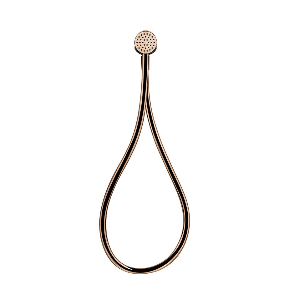 HI-FI Magnetic Anti-Limestone Handshower Set Showers GESSI Copper PVD