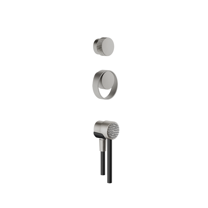 Outdoor Lever Handshower Kit - 63214 Bathroom Accessories GESSI Steel Brushed