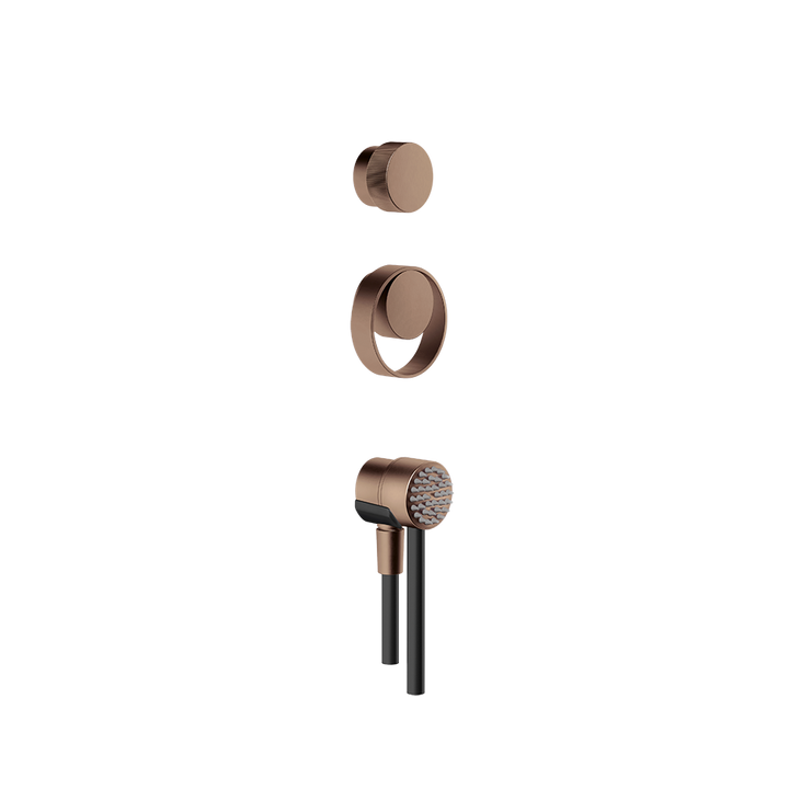 Outdoor Lever Handshower Kit - 63214 Bathroom Accessories GESSI Copper Brushed PVD
