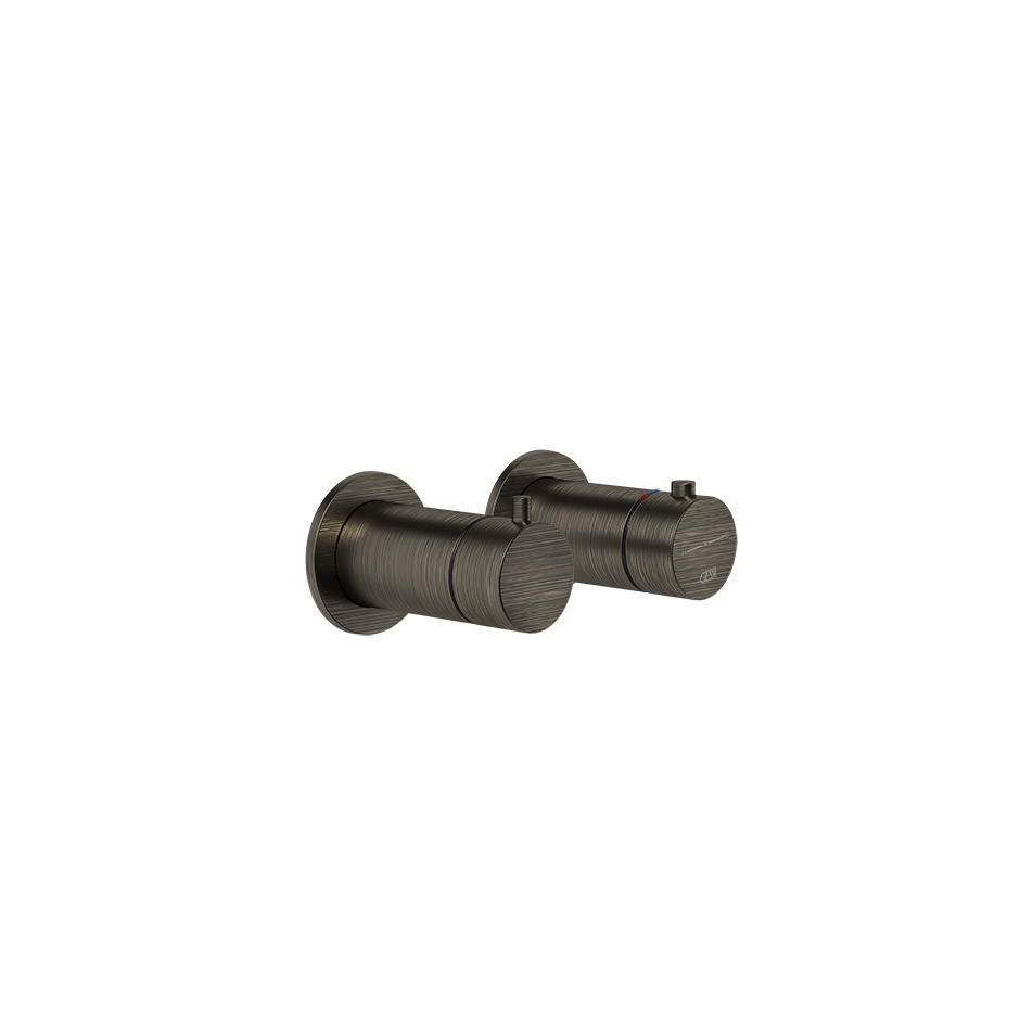 Anello Thermostatic Shower Mixer - 63333 Bathroom Accessories GESSI Aged Bronze