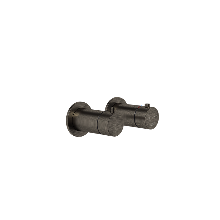Anello Thermostatic Shower Mixer - 63333 Bathroom Accessories GESSI Aged Bronze