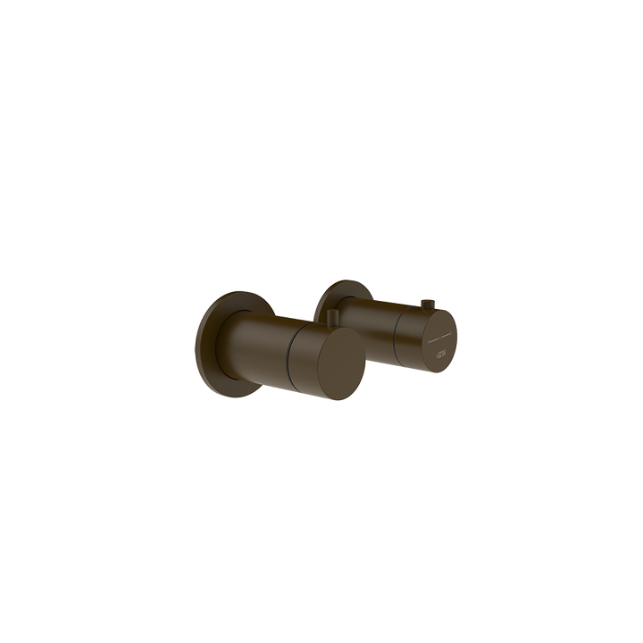 Anello Thermostatic Shower Mixer - 63333 Bathroom Accessories GESSI Dark Bronze