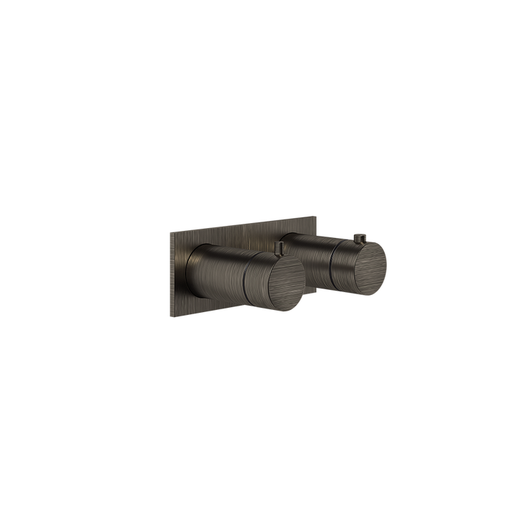 Anello Thermostatic Shower Mixer - 63336 Bathroom Accessories GESSI Aged Bronze